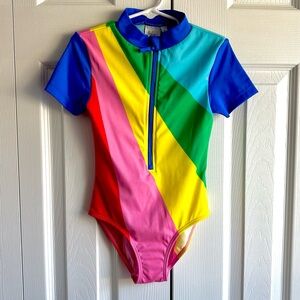 New Boden Rainbow Swimsuit NWOT